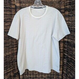 Banana Republic Luxe Touch Tee Shirt Mens XL Tan Stretch Performance 100% Cotton